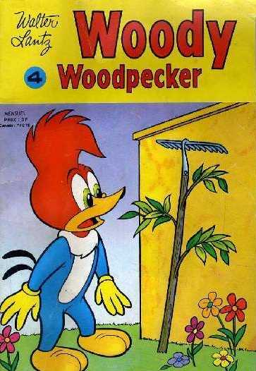 Une Couverture de la Série Woody Woodpecker